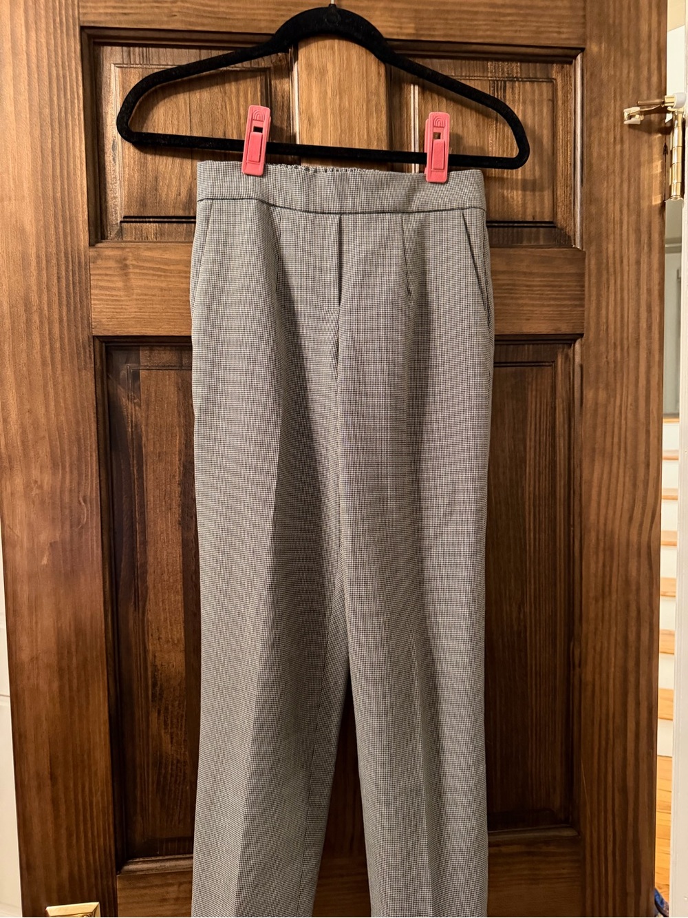 Babaton Light Gray Women's Trousers